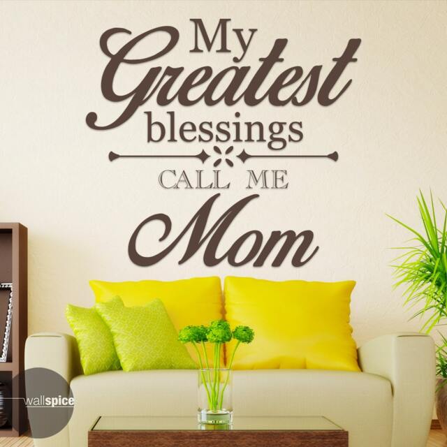 My Greatest Blessings Call Me Mom Vinyl Wall Decal Sticker - image 1