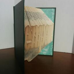 Empower - Folded Book Art Fully Customizable, Goals, Dreams - thumbnail 2