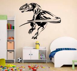 Dinosaur Wall Decal Removable Nursery Art 4208 - thumbnail 1