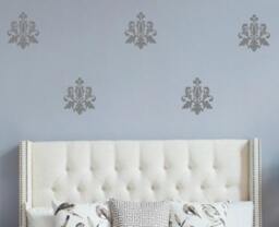 French Damask Pack Vinyl Wall Decals Decor Sticky Art Wallpaper Design Designer - thumbnail 1