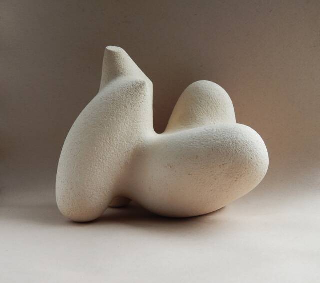 Ceramic Sculpture - Woman, Art, Garden Sculpture, Minimalism, Nature, Interior Decor, Art Object, Modern Original Gift, Ceramics - image 1