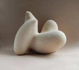 Ceramic Sculpture - Woman, Art, Garden Sculpture, Minimalism, Nature, Interior Decor, Art Object, Modern Original Gift, Ceramics - thumbnail 1