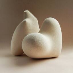 Ceramic Sculpture - Woman, Art, Garden Sculpture, Minimalism, Nature, Interior Decor, Art Object, Modern Original Gift, Ceramics - thumbnail 2