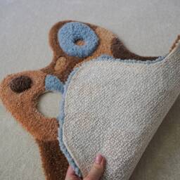 Bedside Rug/Hand Turfted Irregular Carpet For Kid's Room 3D Area Turfting Hooked - thumbnail 3