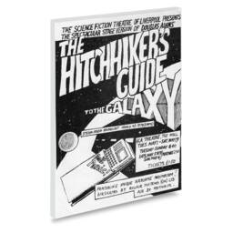 Reprint Of A Vintage 1978 Hitchikers Guide To The Galaxy Stage Production Poster - thumbnail 2