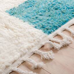 Authentic Beni Ourain Rug, Soft Moroccan Rug 5x8 Ft - thumbnail 4