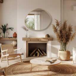 Asymmetrical Mirror, Uneven Irregular Freeform Wall Mirror By Asmiro - Unique For Distinctive Style Home Decor - thumbnail 3
