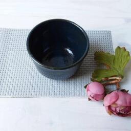 Ceramic Planter, Succulent Plant Pot, Blue Modern Pottery Tea Cup, Coffee Mug, Bowl - thumbnail 3