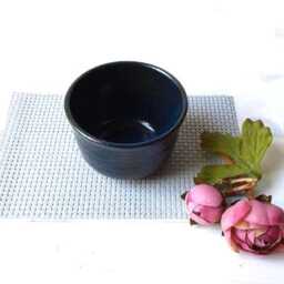 Ceramic Planter, Succulent Plant Pot, Blue Modern Pottery Tea Cup, Coffee Mug, Bowl - thumbnail 2