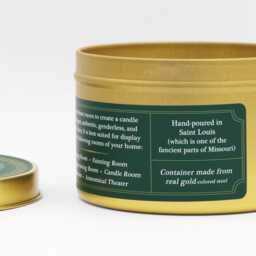 Fancy Candle - Funny Candle That Is Also Extremely Fancy Smells Like Pomegranate & Woodsmoke - thumbnail 3