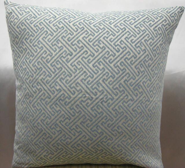 "Greek Key Decorative Pillow Cover-18"" X 18" - image 1