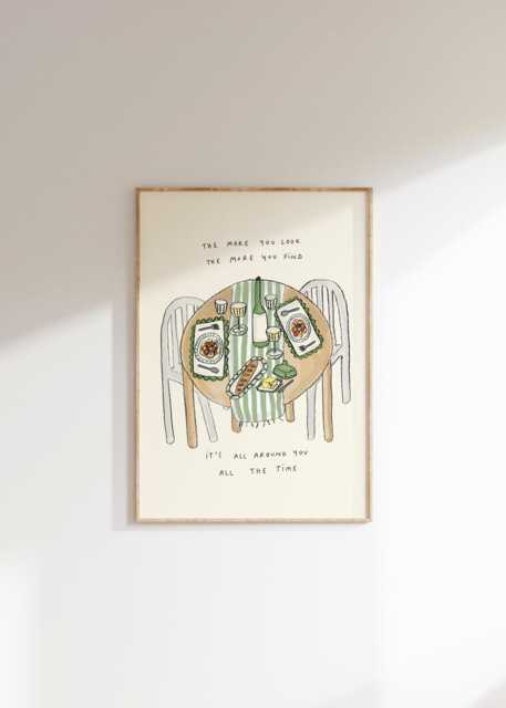 I've Seen It All Lyrics Wall Print - Olivia Dean The Art Of Loving Music More You Look Find Gifts For Girls - image 1