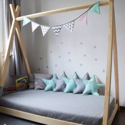 Children's Bed/Teepee 90 X 200 cm - thumbnail 4