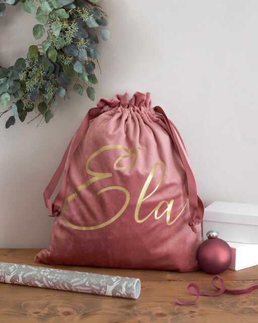 Personalised Santa Sacks, Stockings For Christmas, Gift Bags, Christmas Eve Box Idea, Custom Xmas Gift, Bags, Sacks - image 1