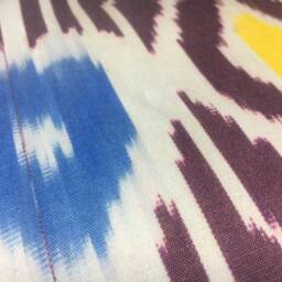 Handwoven Silk Ikat Pillow Cover - 20x20 - thumbnail 4