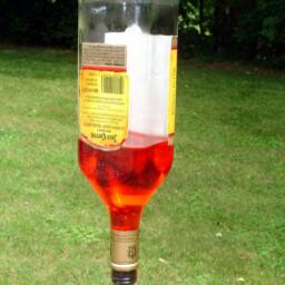 Hummingbird Feeder From Recycled J. Cuervo Tequila Bottle - thumbnail 2