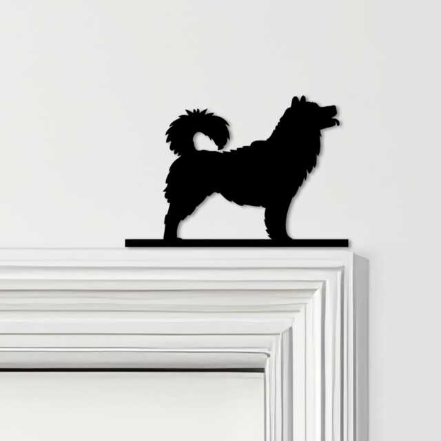 Door Topper Alaskan Malamute Dog Various Colours Top Of Decorative Sign - Novelty Wall Decor, Frame Art, Art - image 1