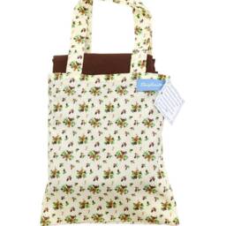 Cotton Picnic Blanket With Carrying Bag - Leisure For Park & Beach Family Play 102??132 cm Fair Trade Ringelsuse - thumbnail 3