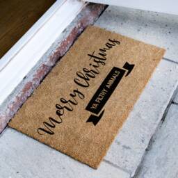 Merry Christmas Ya Filthy Animals - Door Mat Holiday Decor Gifts Home Alone Rug Porch Decorations - thumbnail 2
