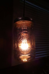 Ball Mason Jar Pendant Light - thumbnail 1