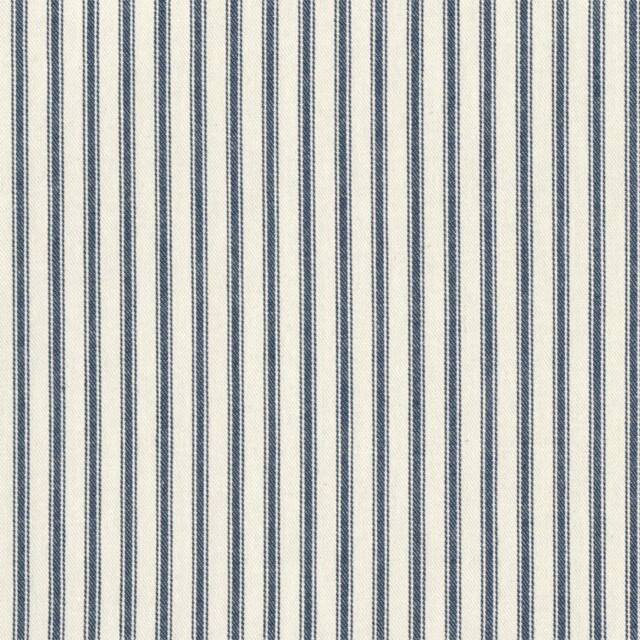 Blue Striped Pillow Cover