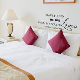Song Of Solomon Quotes Love Vinyl Wall Decal Stikcers For Bedroom - 002 - thumbnail 1