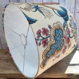 Vintage Floral Lampshade - Jacobean Style 30cm Drum Shade For Lamp - thumbnail 4