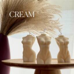 Venus Soy Wax Body Candle Unscented Female Form Pillar - thumbnail 3