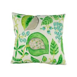 Sanderson - Peas & Pods Leaf Green/Ivory Stunning Designer Cushion Cover Home D??cor Throw Pillow - thumbnail 2
