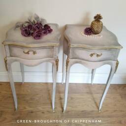 Out Of Stock Sold - A Pair Of Vintage, 60's, Serpentine Butilux Bedside Cabinets, With A Single Drawer - thumbnail 3