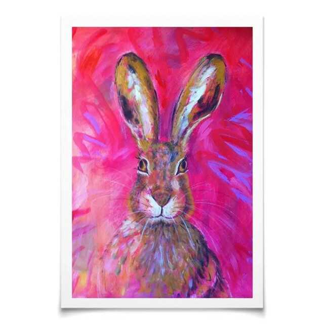 Herbert The Hare Art Print - image 1