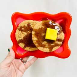 Pancake Stack Wall Hanging Dopamine Kitchen Decor, Pop Art Sculpture - thumbnail 4
