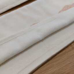 Luxury Decorative Turkish Hand Towel Pink & Beige Lace Trim - Wedding Gift - thumbnail 4