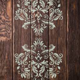 Damask Stencil Reusable Stencils For Painting Wall Decor & Crafts, Flower Stencils, Custom Sizes - thumbnail 2