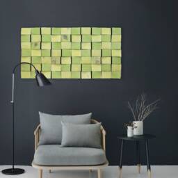 Wooden Wall Art For Modern Interiors - Organic Wood Sculpture Handcrafted Design - thumbnail 3