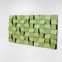 Wooden Wall Art For Modern Interiors - Organic Wood Sculpture Handcrafted Design - thumbnail 1