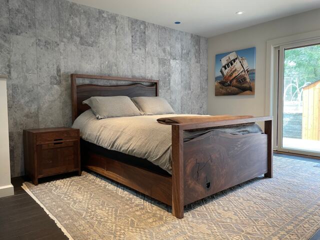 California Claro Walnut Bed - image 1