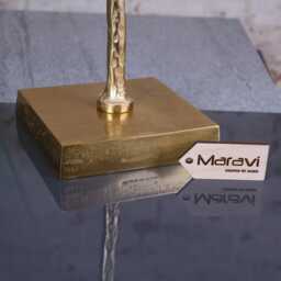 Lolam Metal Gold Coral Ornament Sculpture 51cm - thumbnail 2