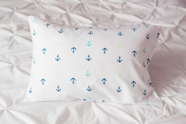 Anchor Toddler Or Traveler Pillowcase. Irresistibly Soft & Snuggly - image 1