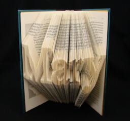 Mary 4 Letter Names Folded-Book Art Sculpture - thumbnail 1