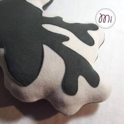Rudolph The Reindeer Pillow Shades Of Life Collection Silhouettes Christmas Decoration Santa Claus - thumbnail 4