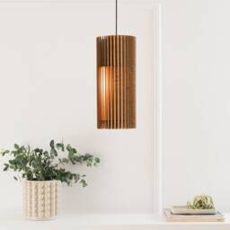 Handmade Wood Pendant Light Scandinavian Modern Chandelier - thumbnail 3