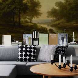 River Sunset - Removable Wallpaper, Repositionable, Nursery, Renters Design, Peel & Stick, Wall Mural, Reusable, Paper #42 - thumbnail 2