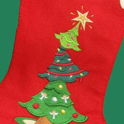 Christmas Stocking/Tree Stocking/ Personalized Stocking - thumbnail 2