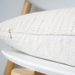 Neutral Striped Pillow Cover - thumbnail 4