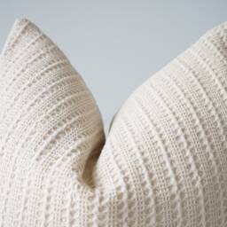 Neutral Striped Pillow Cover - thumbnail 2