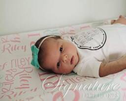 Personalized Baby Blanket, Hat, Name Swaddle Receiving Shower Gift, Birth Announcement Hat