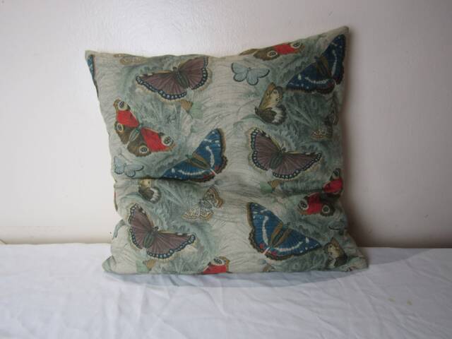 Designers Guild & John Derian Butterfly Thistle Linen 100% Cushion Cover - image 1