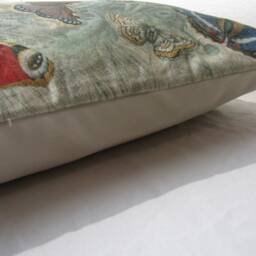 Designers Guild & John Derian Butterfly Thistle Linen 100% Cushion Cover - thumbnail 3