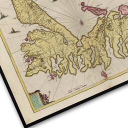 Skye Map - Old Antique Of Isle 1665 Wall Print- Poster Art-Wall Art -Scottish Maps- Vintage Print - thumbnail 2